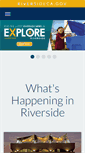 Mobile Screenshot of cityofriverside.org